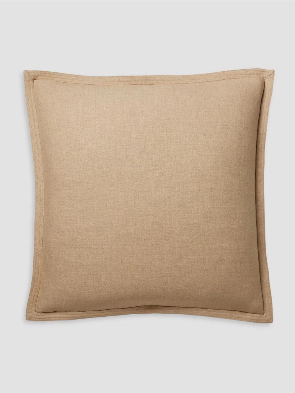 Ralph Lauren EDGEFIELD Natural 100% Linen EURO Pillow Sham Cover $185 NWT